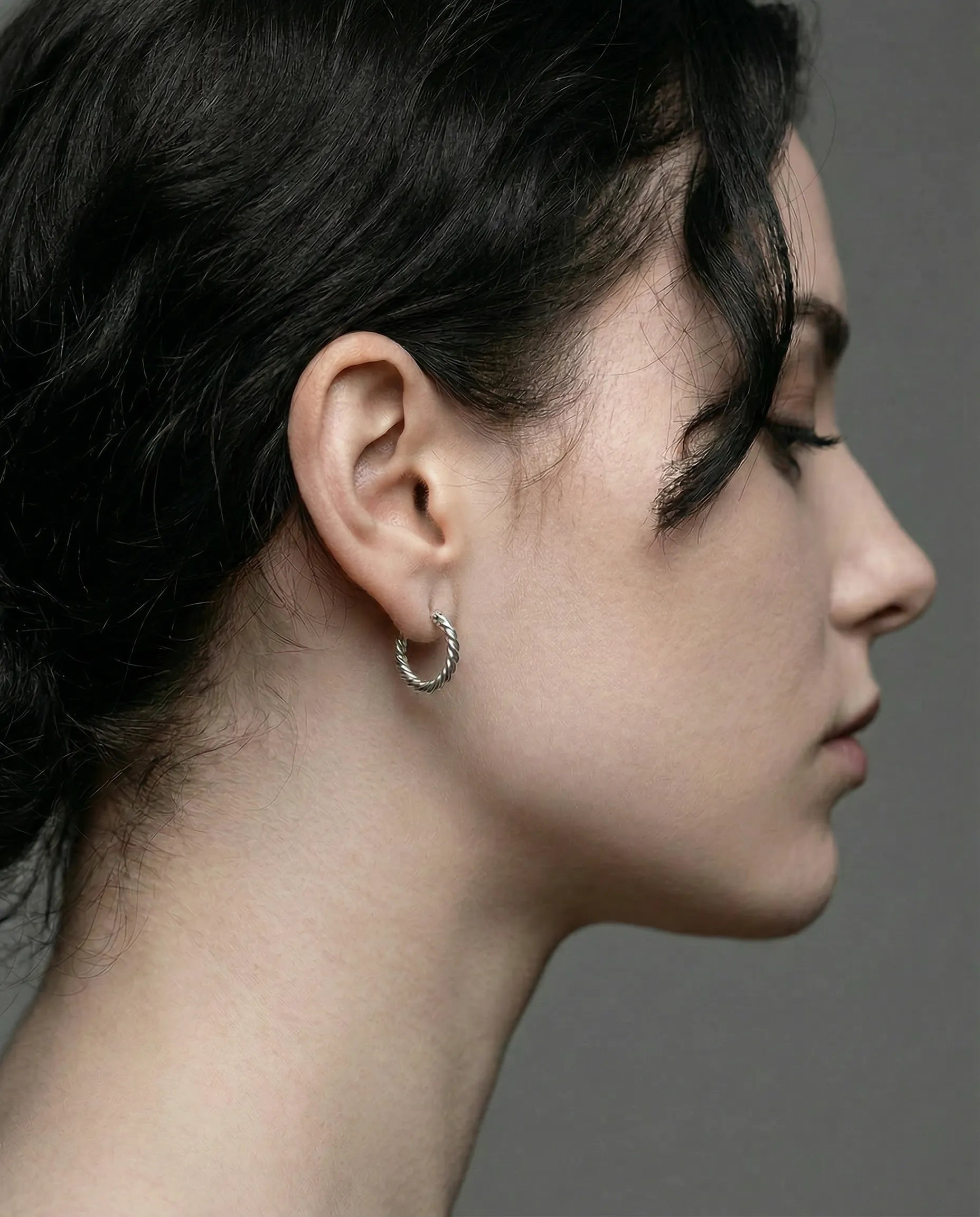 TWISTED ROPE EARRINGS