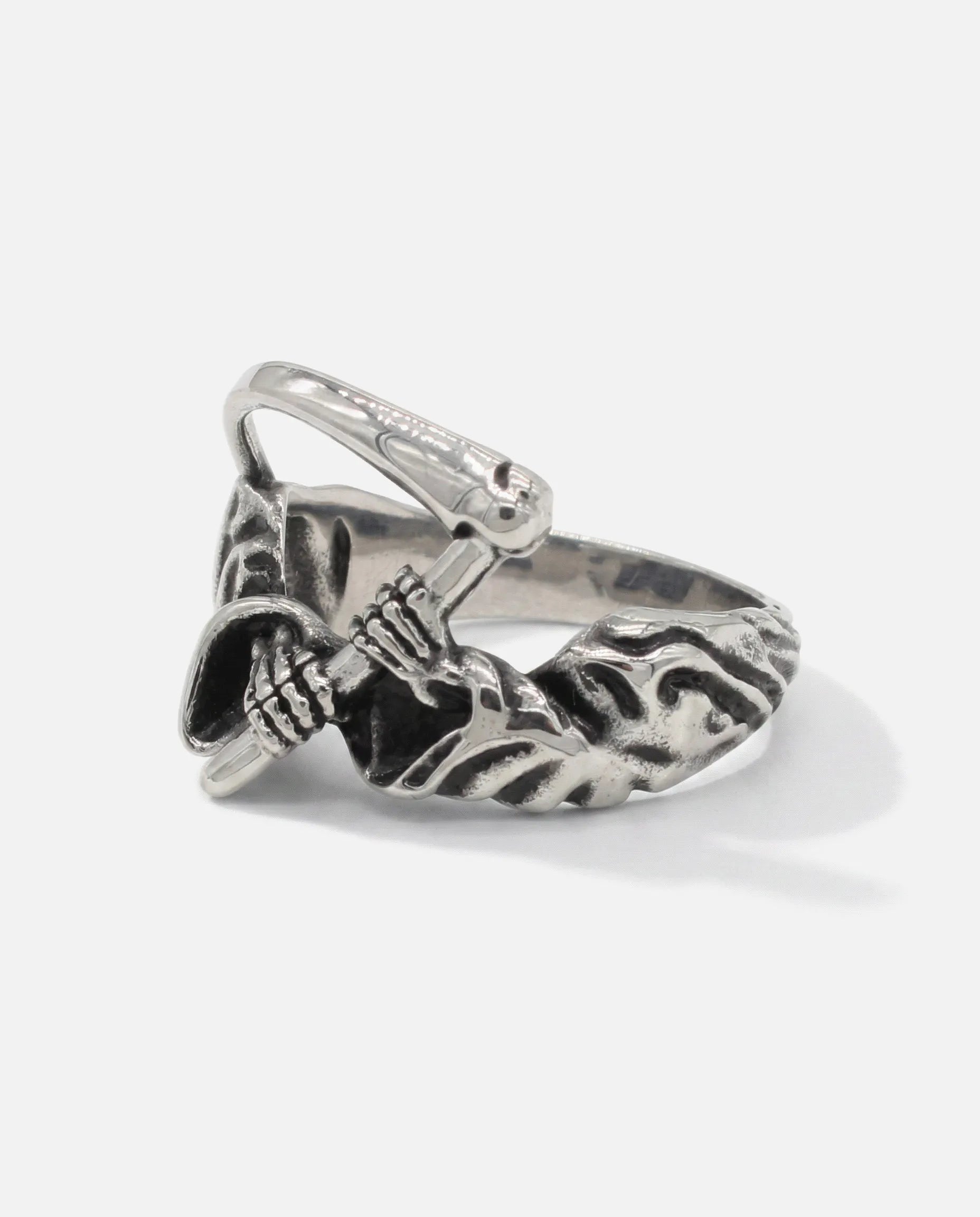 GRIM REAPER SCYTHE RING