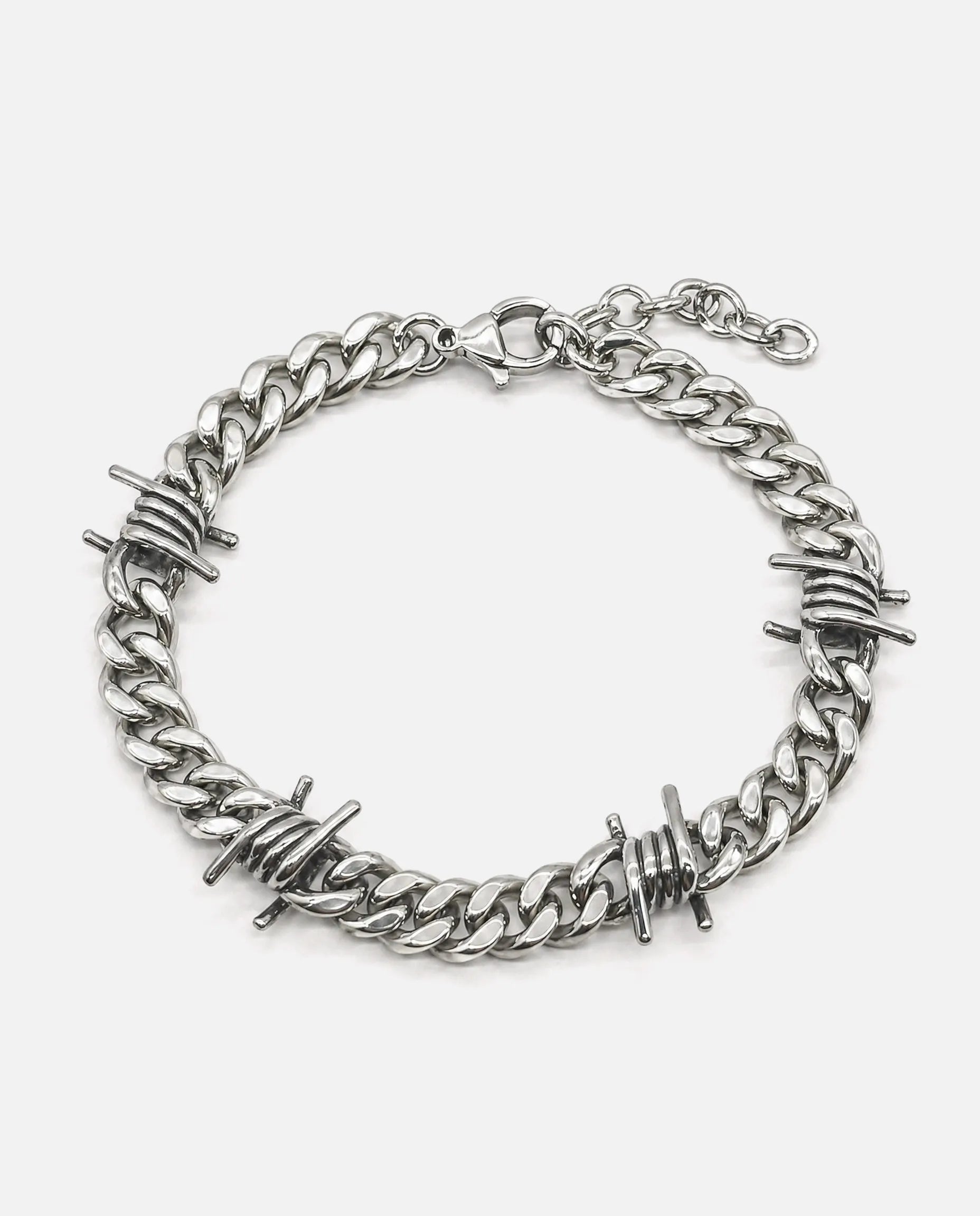 BARBED WIRE CHAIN BRACELET