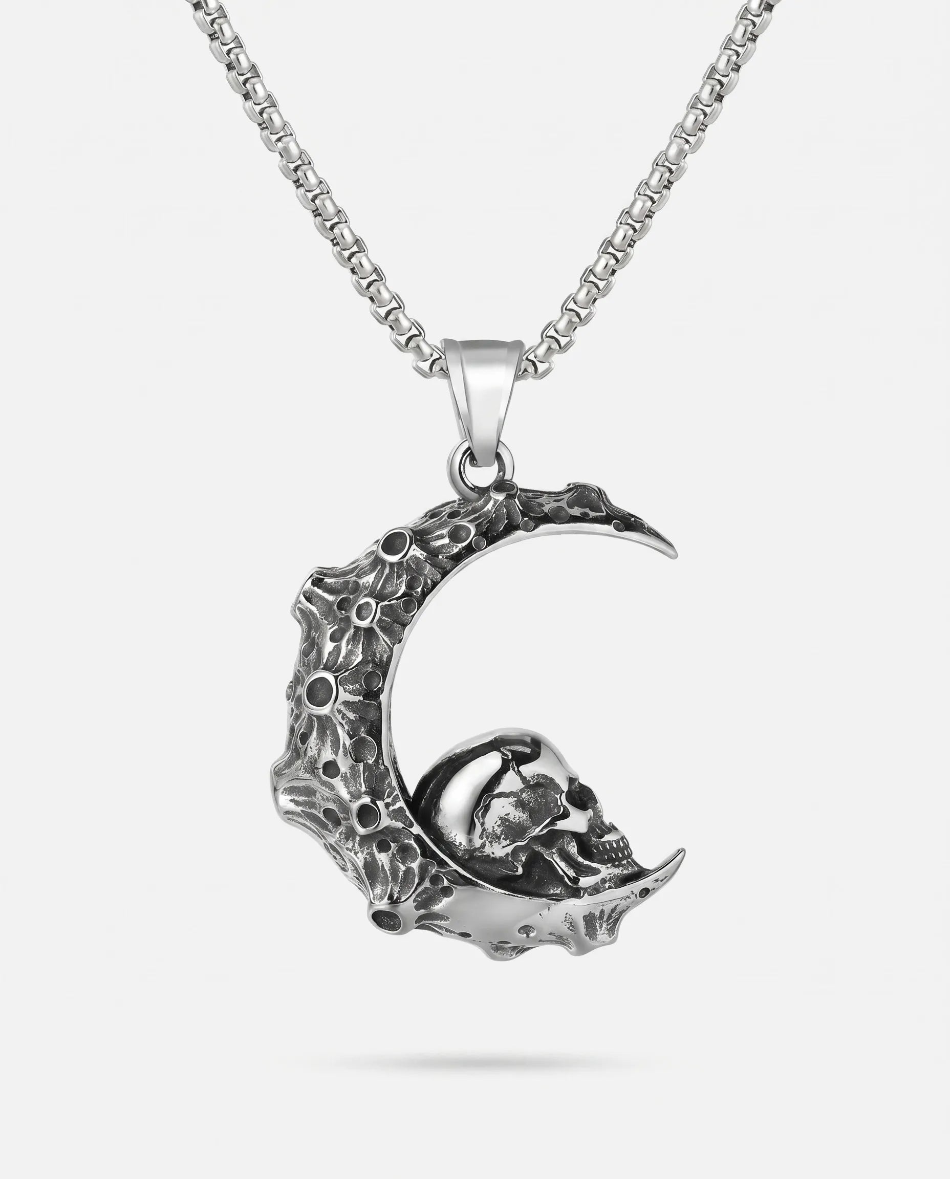 LUNAR SKULL NECKLACE