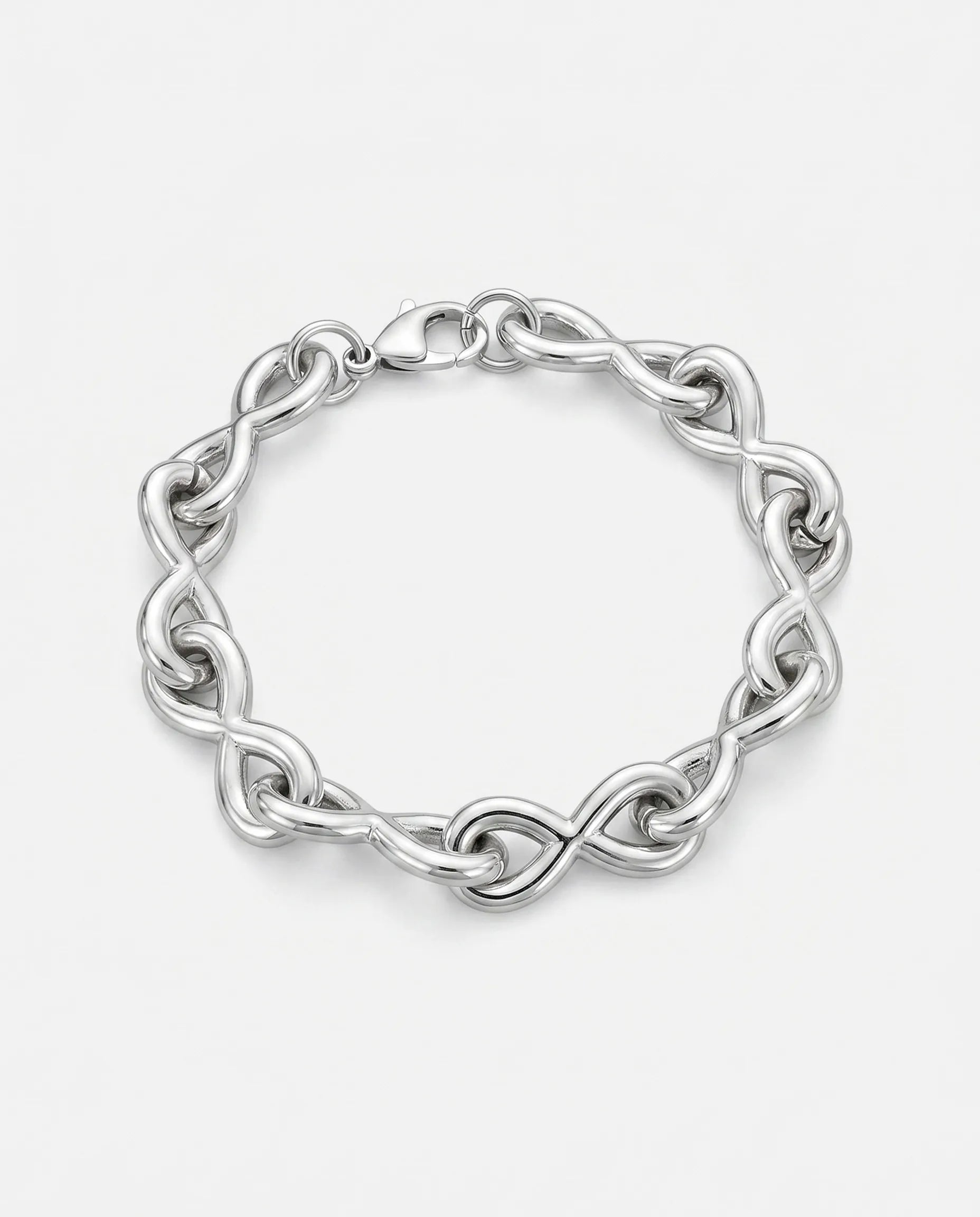 INFINITE LOOP CHAIN BRACELET