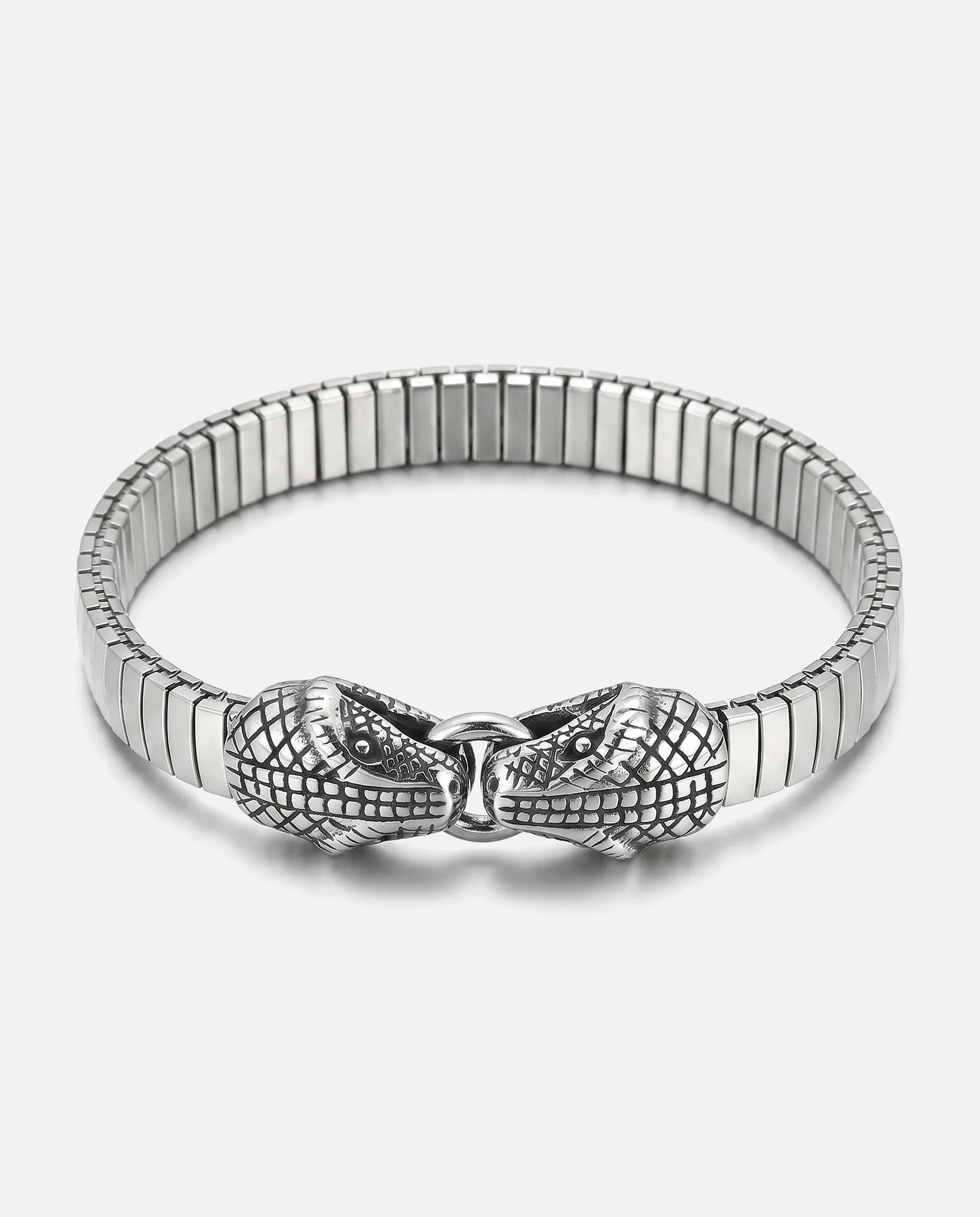 TWIN SERPENT CUFF BRACELET