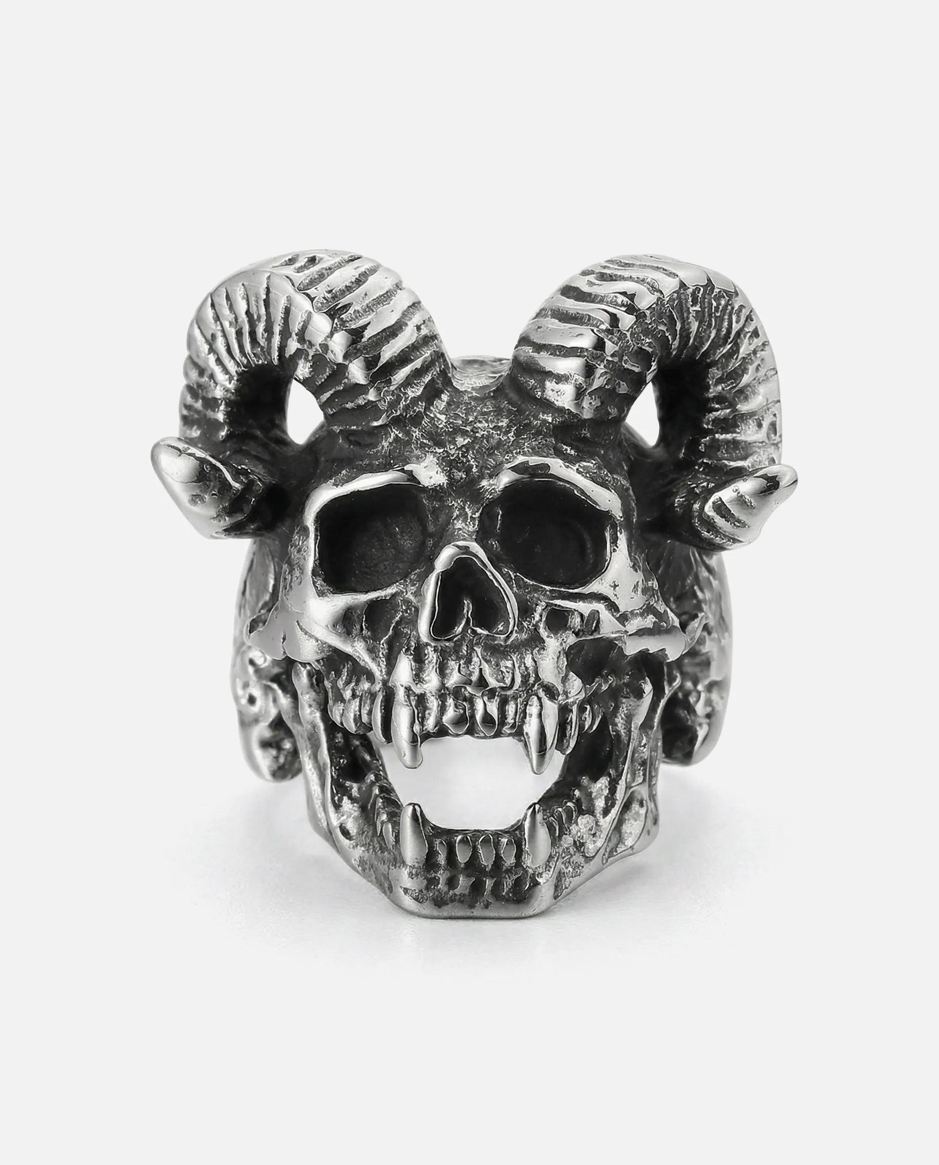 BAPHOMET SKULL RING
