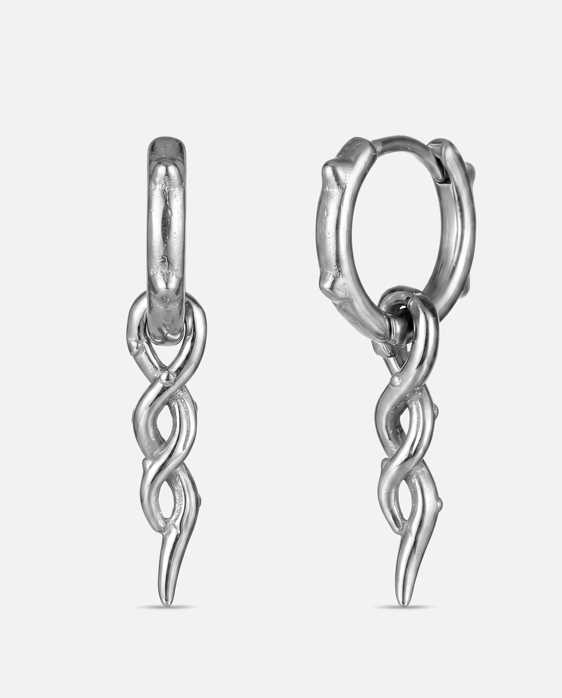 SERPENT TWIST EARRINGS