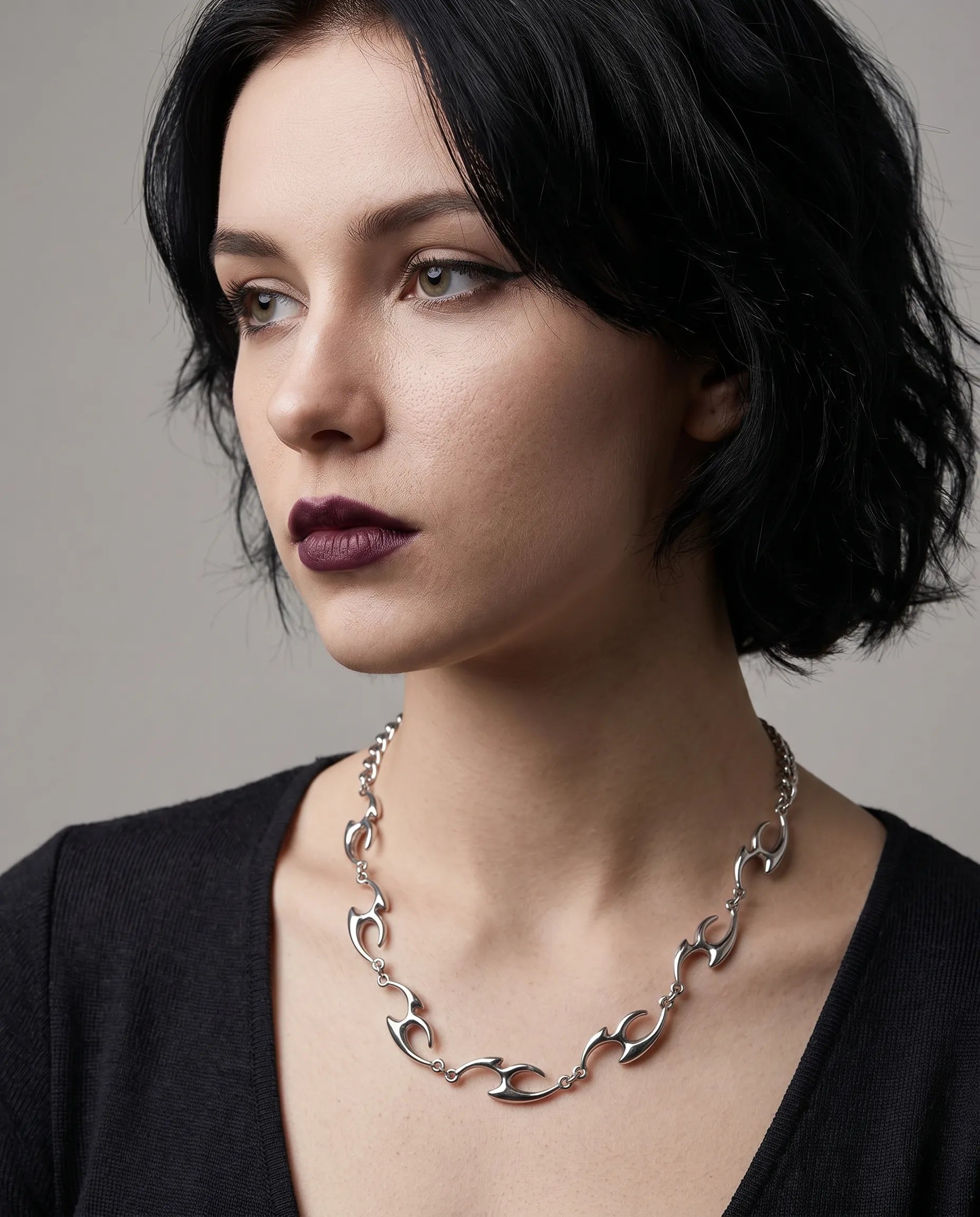 TRIBAL FLAME NECKLACE