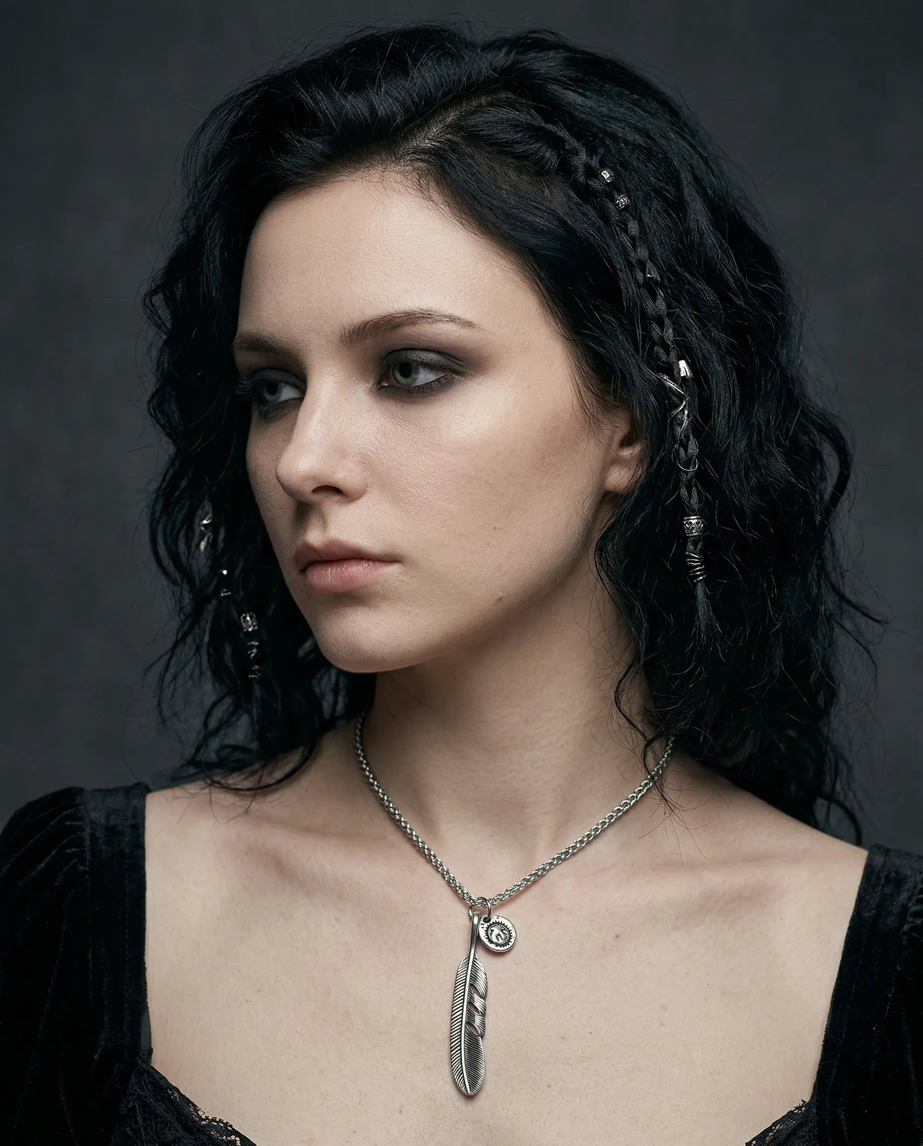 WILD SPIRIT FEATHER NECKLACE